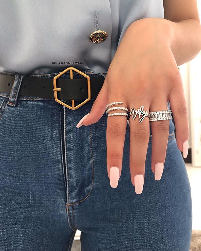 14K Gold Plated / 18K Gold Vermeil Three Row CZ Diamond Cocktail Ring for Women | Adjustable Open Band Multi-Row Zirconia Ring