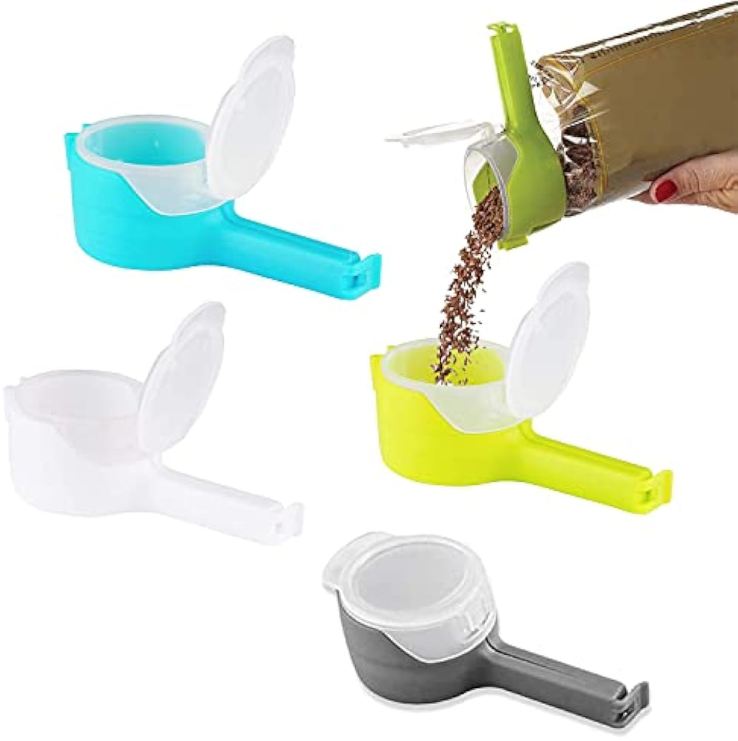 Food Storage Sealing Clip(4 Colors in a Set)