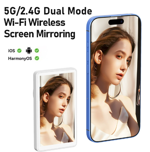 Magnetic Rear Camera Selfie Display
