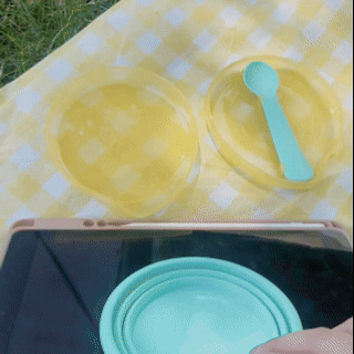 Portable Baby Folding Bowl – BPA Free Food-Grade Silicone
