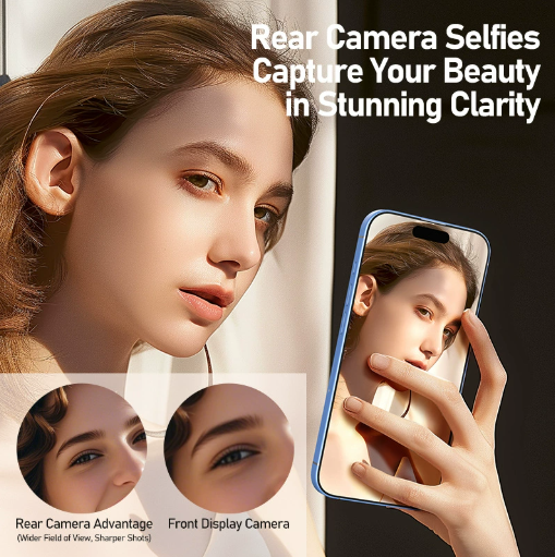 Magnetic Rear Camera Selfie Display