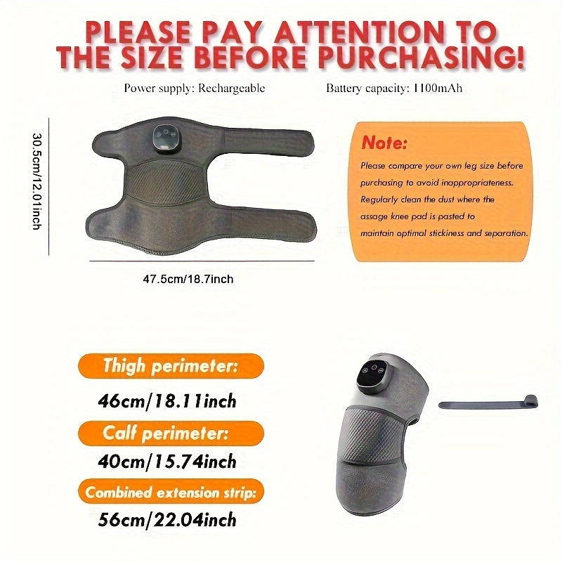 Knee Heating and Massage Device