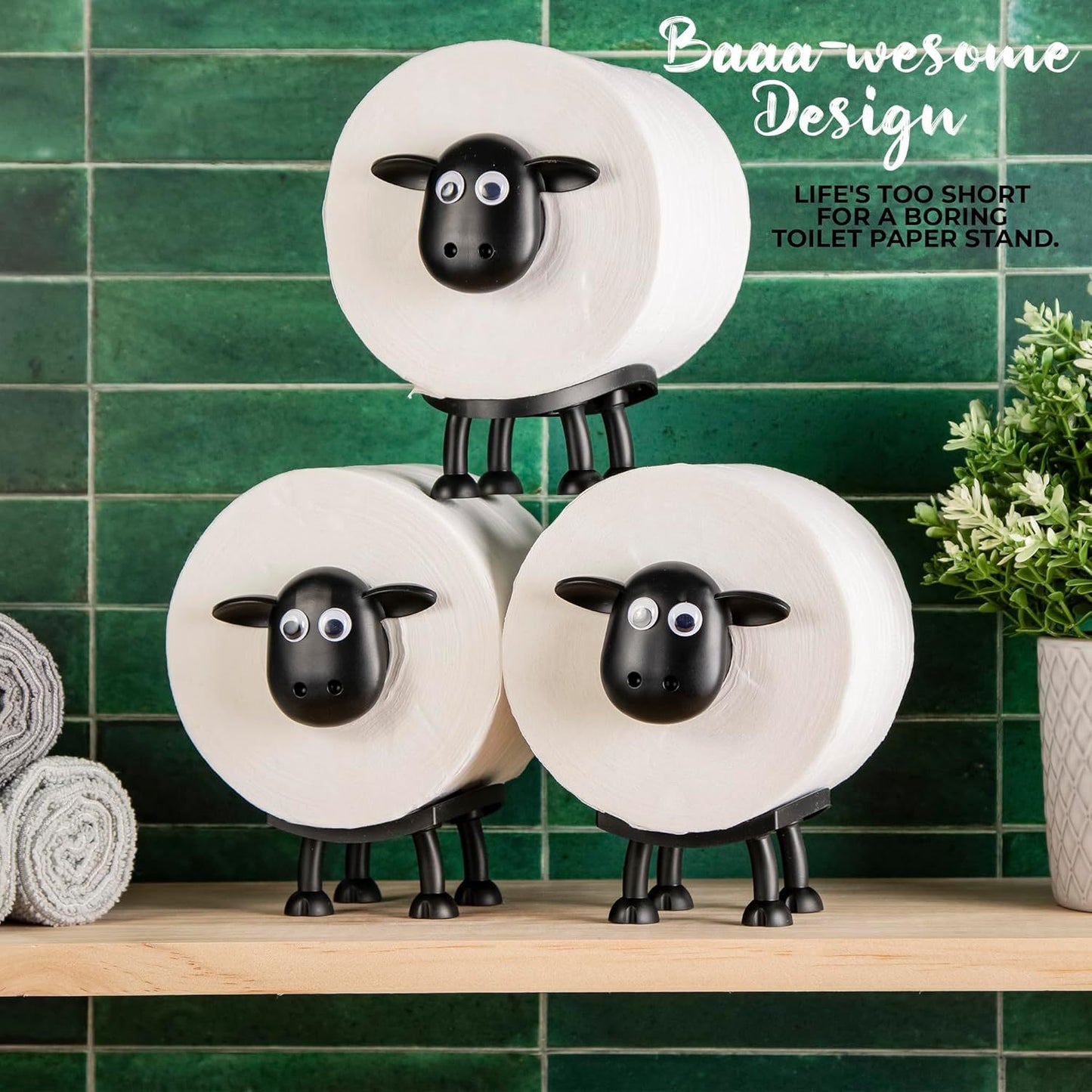 Sheep Toilet Roll Holder