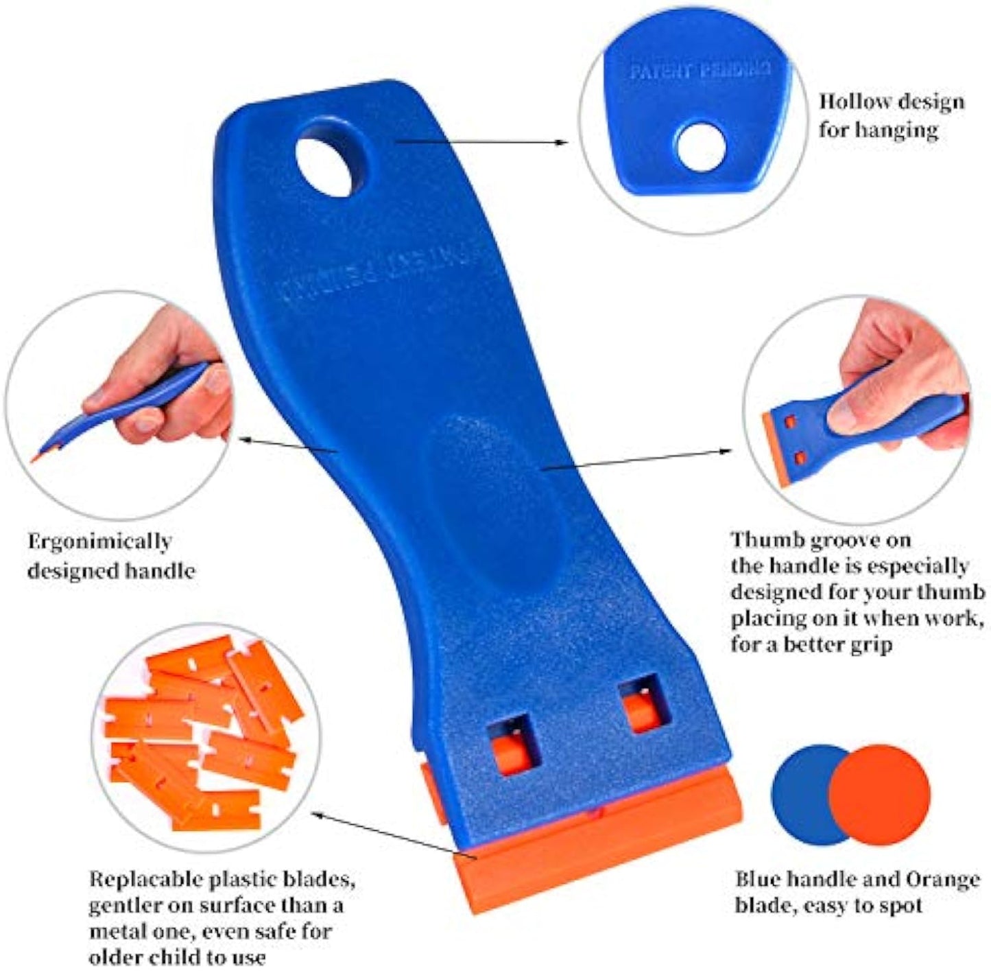 Multifunctional Glue Removal Shovel