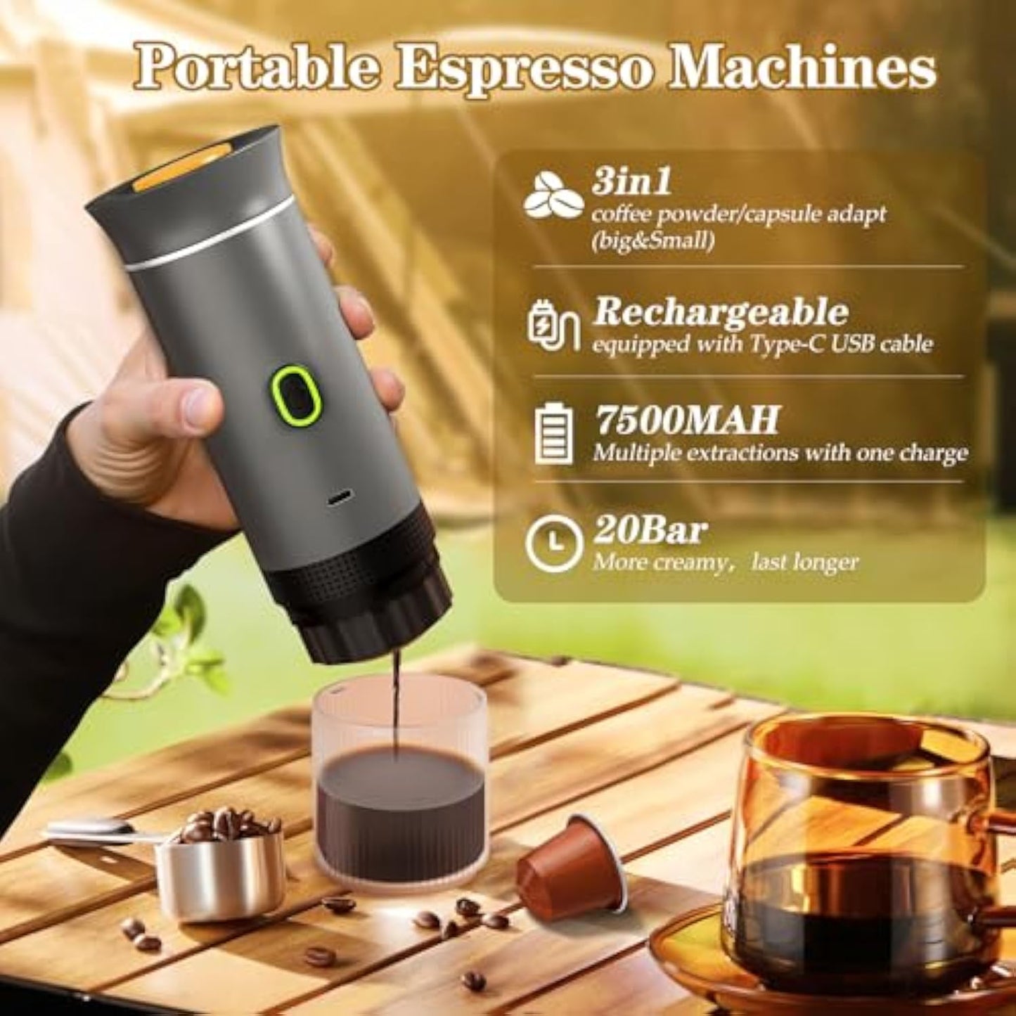 Portable Instant Coffee Maker