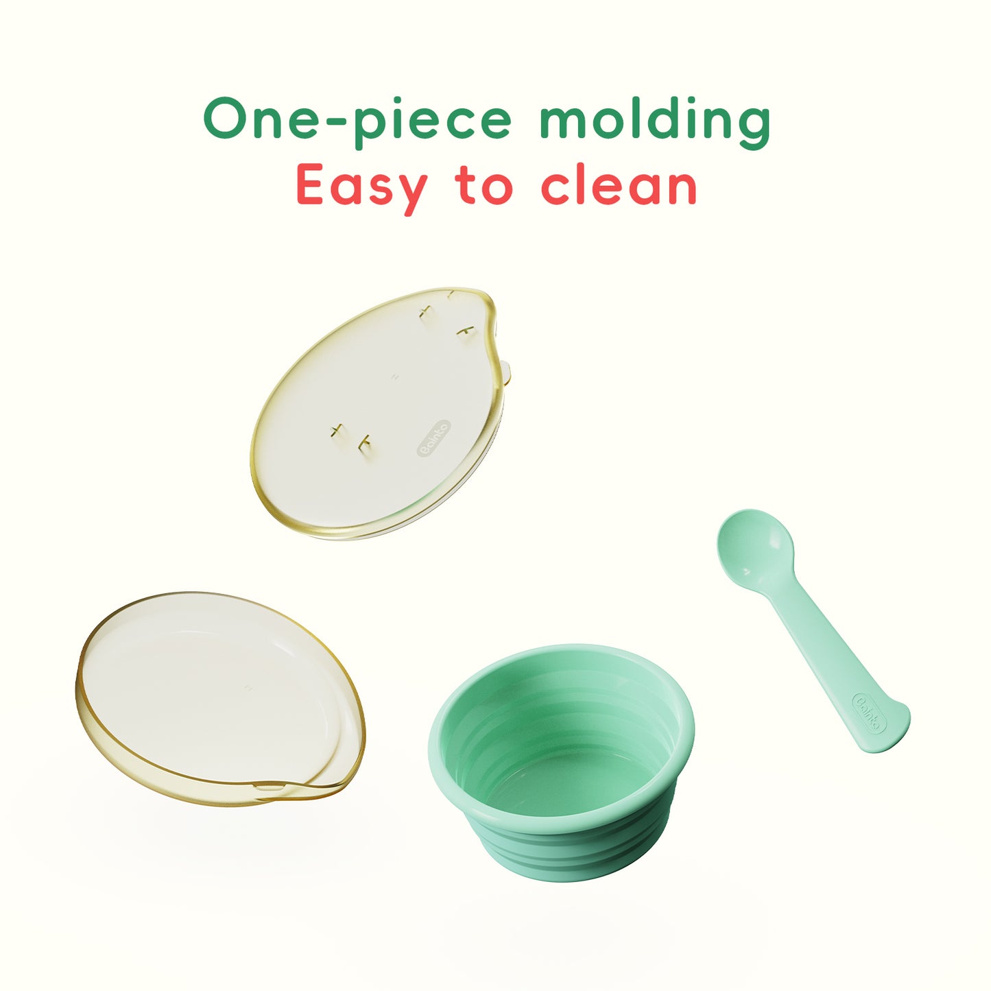 Portable Baby Folding Bowl – BPA Free Food-Grade Silicone