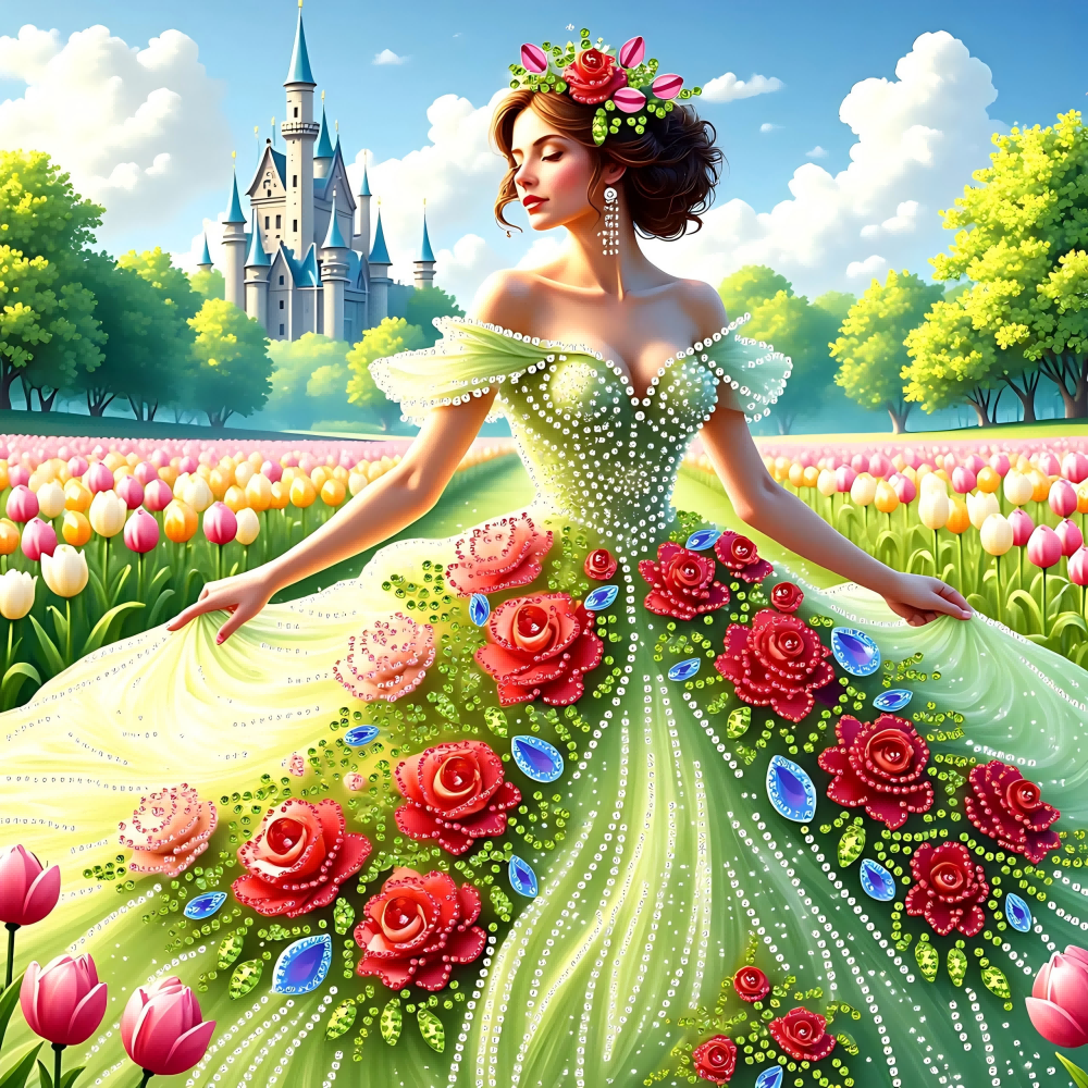 Princesa de la Primavera – Rompecabezas de 1000 piezas