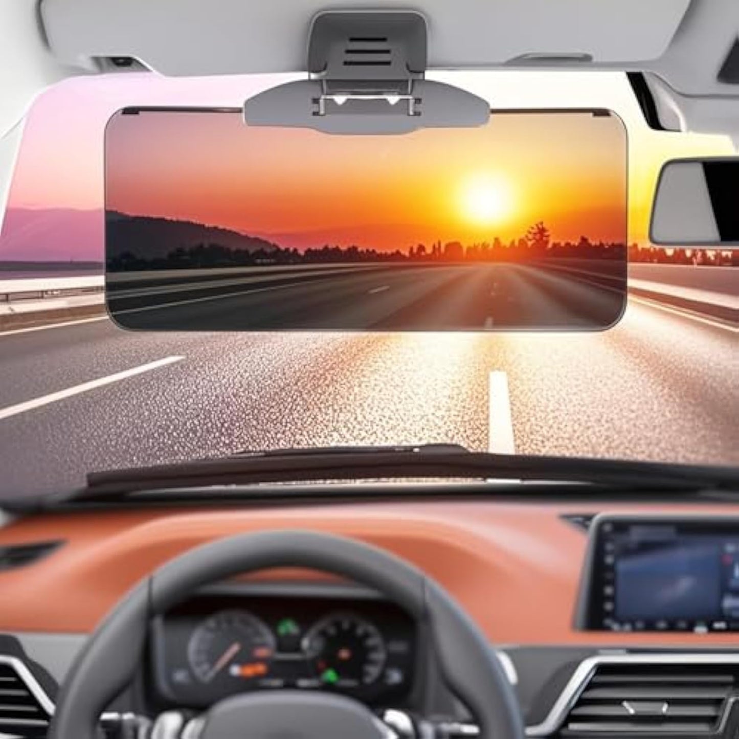 Anti-Glare Driving Visor for Sun Glare & Snow Blindness