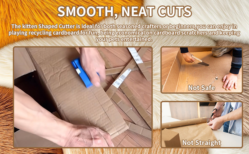 Cardboard Cutter for Cat Scratchers DIY Tool