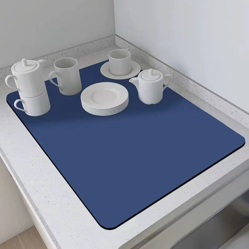 Diatomaceous Earth Kitchen Draining Mat