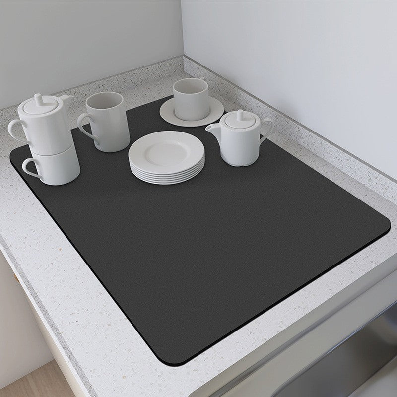 Diatomaceous Earth Kitchen Draining Mat