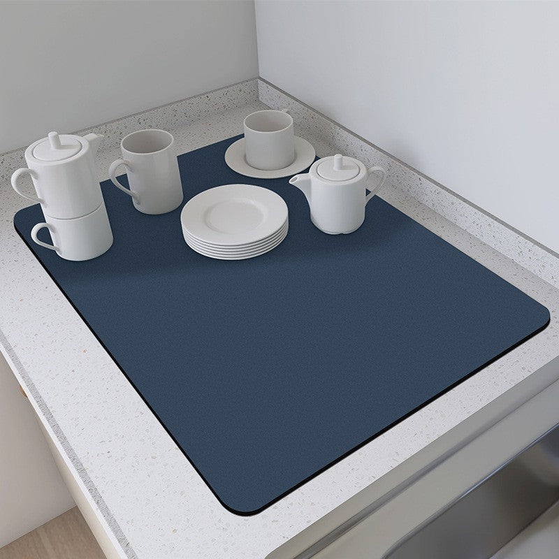 Diatomaceous Earth Kitchen Draining Mat