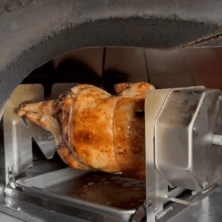 Stainless Steel Rotating Grill