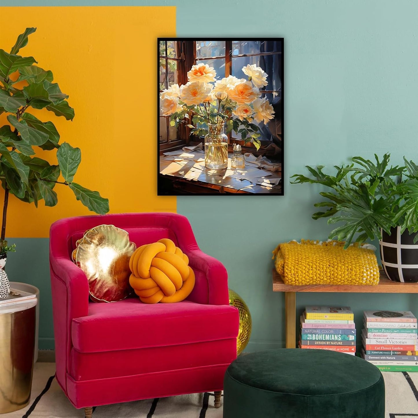 Filling Oil Painting