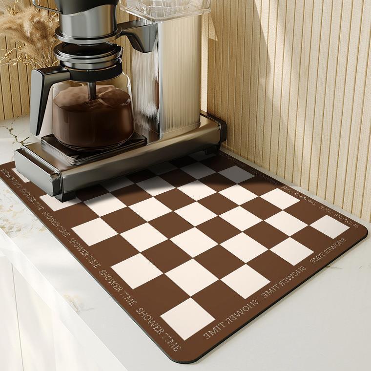 Diatomaceous Earth Kitchen Draining Mat