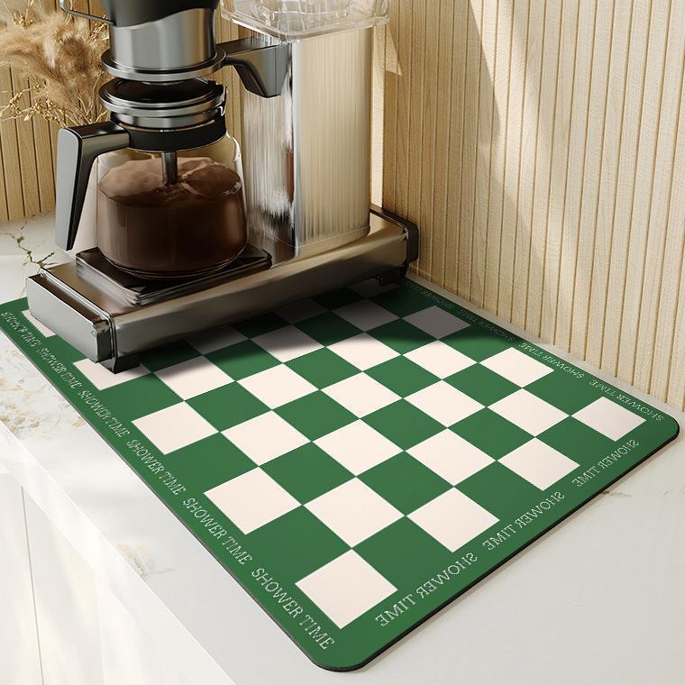 Diatomaceous Earth Kitchen Draining Mat