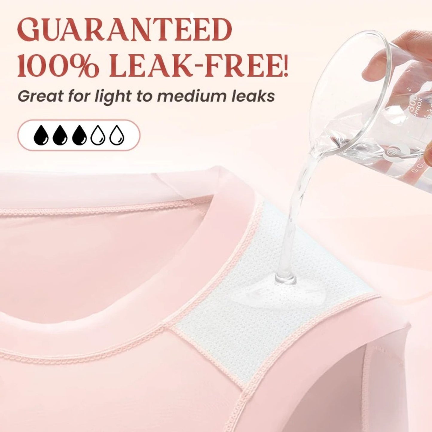 Leakproof Tummy Control Lightweight Comfort Panties