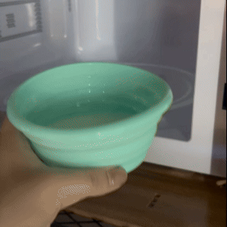 Portable Baby Folding Bowl – BPA Free Food-Grade Silicone