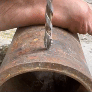 New Quad Edge Sawtooth Drill Bit