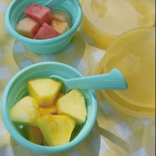Portable Baby Folding Bowl – BPA Free Food-Grade Silicone