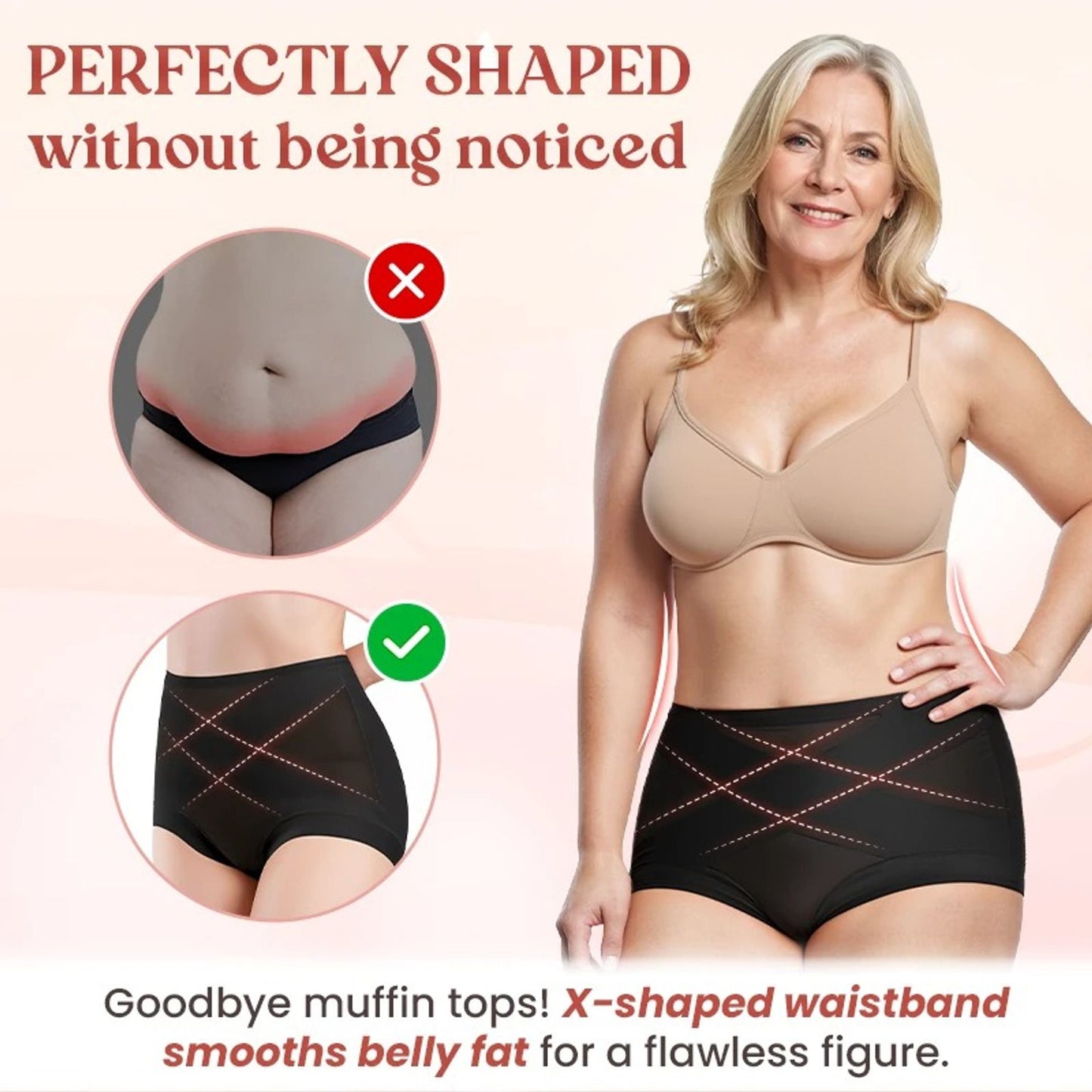 Leakproof Tummy Control Lightweight Comfort Panties