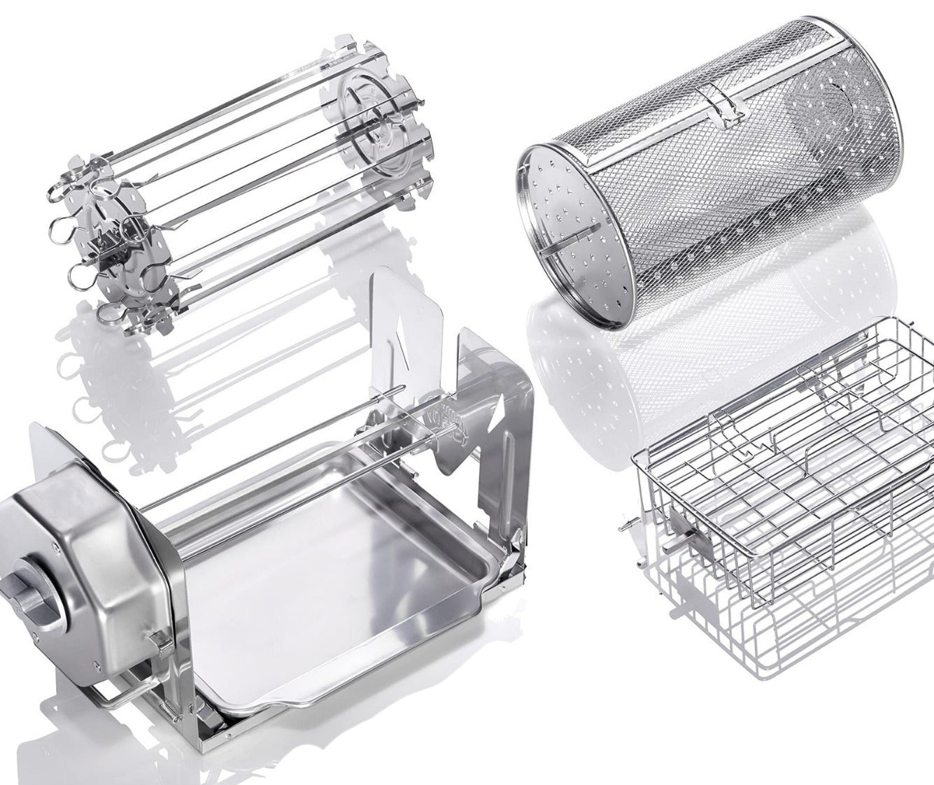 Stainless Steel Rotating Grill