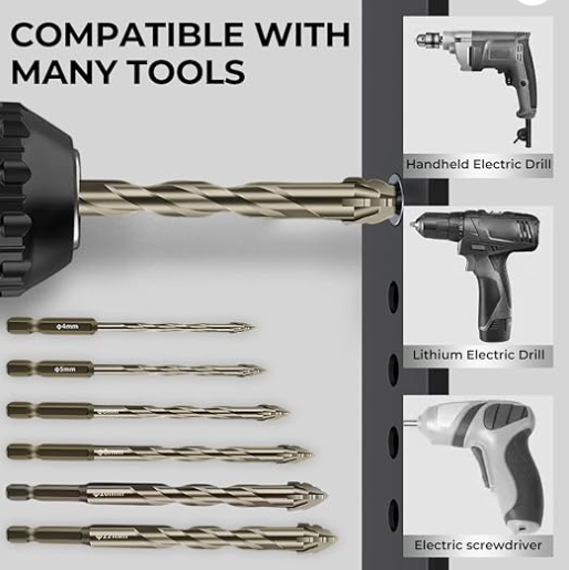 New Quad Edge Sawtooth Drill Bit