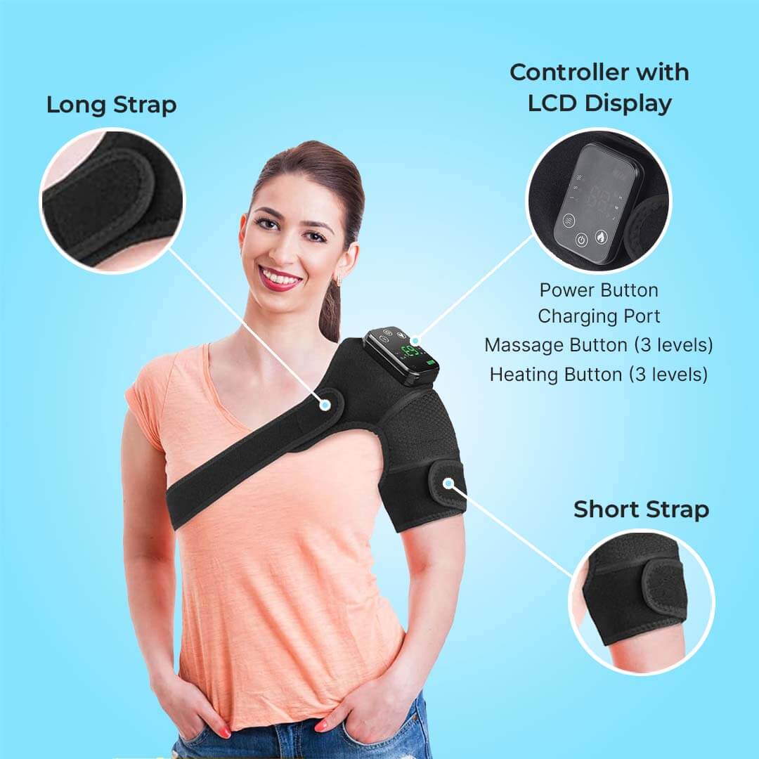 Electric Heating Shoulder Massager