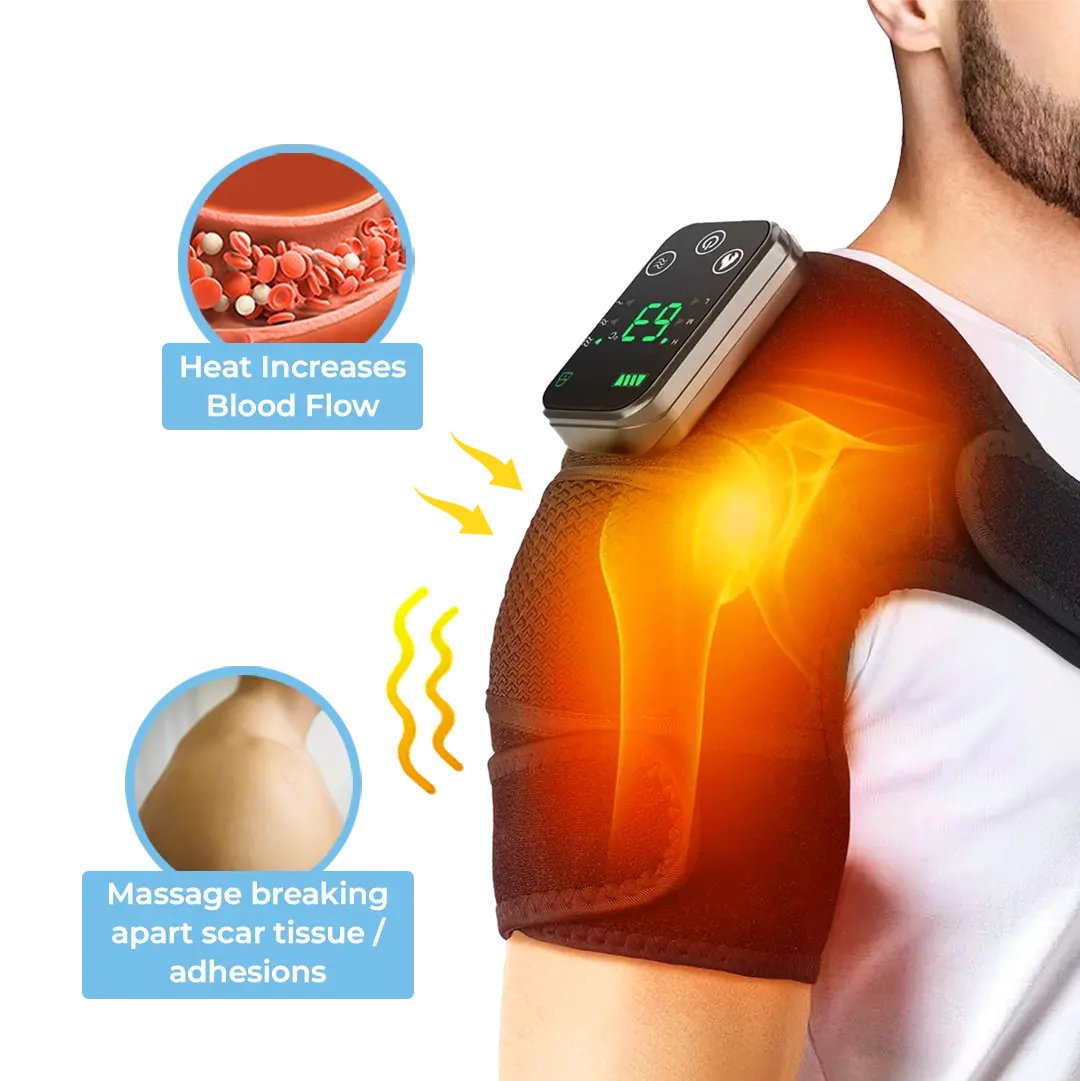 Electric Heating Shoulder Massager