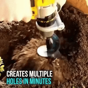 Simple Garden Auger Spiral Drill Bit