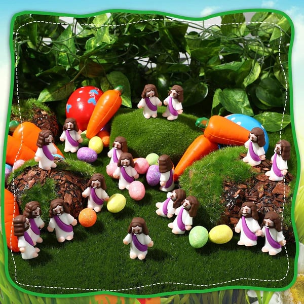 Mini Jesus Figures - Jesus Loves You（Random Colors）