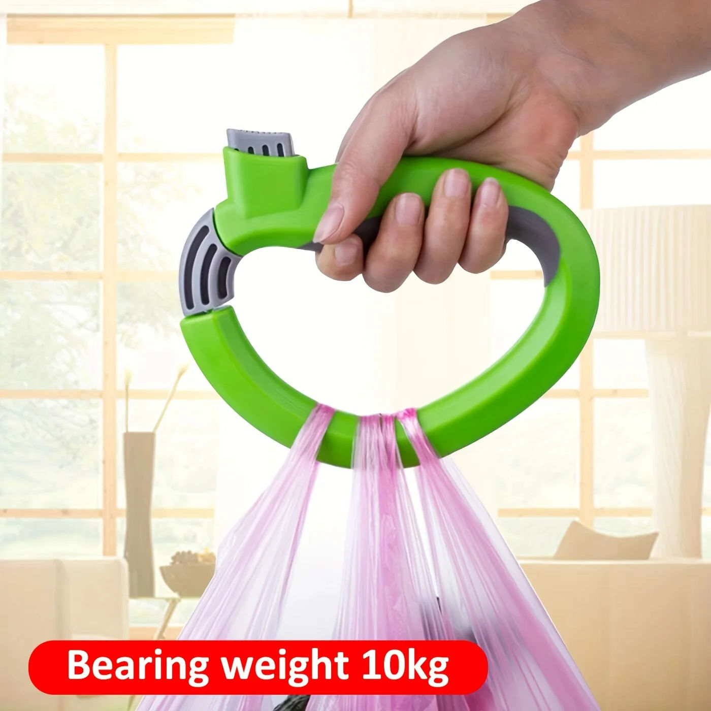 Black Grocery Bag Handle Carriers