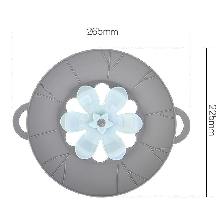 Silicone Spill-Proof Pot Lid – 3 Sizes In 1 Set