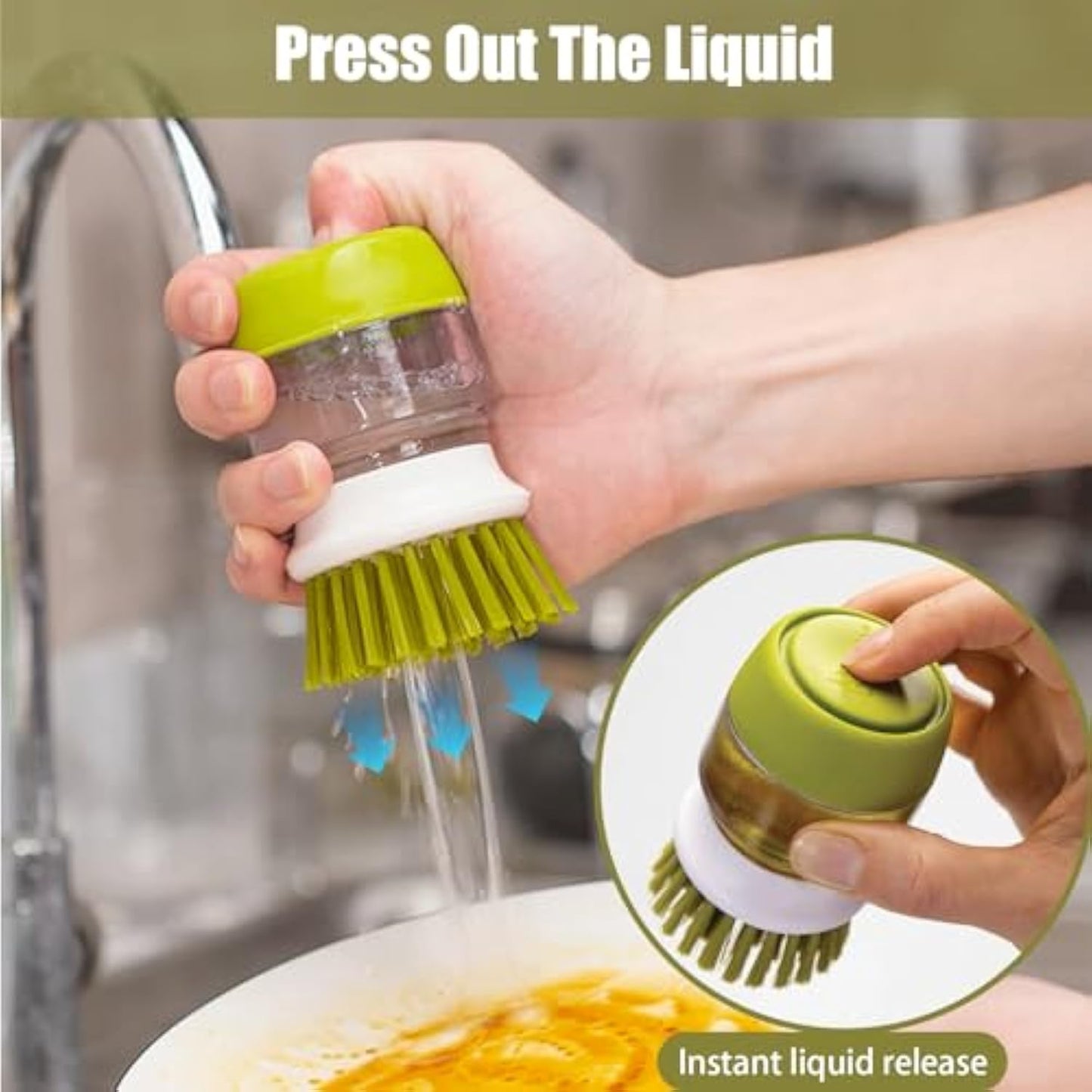 Press Washer Brush