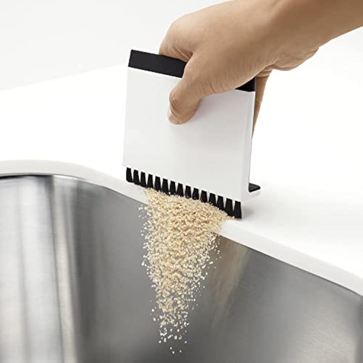 Multi-Function Sink Squeegee & Counter Brush