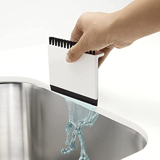 Multi-Function Sink Squeegee & Counter Brush