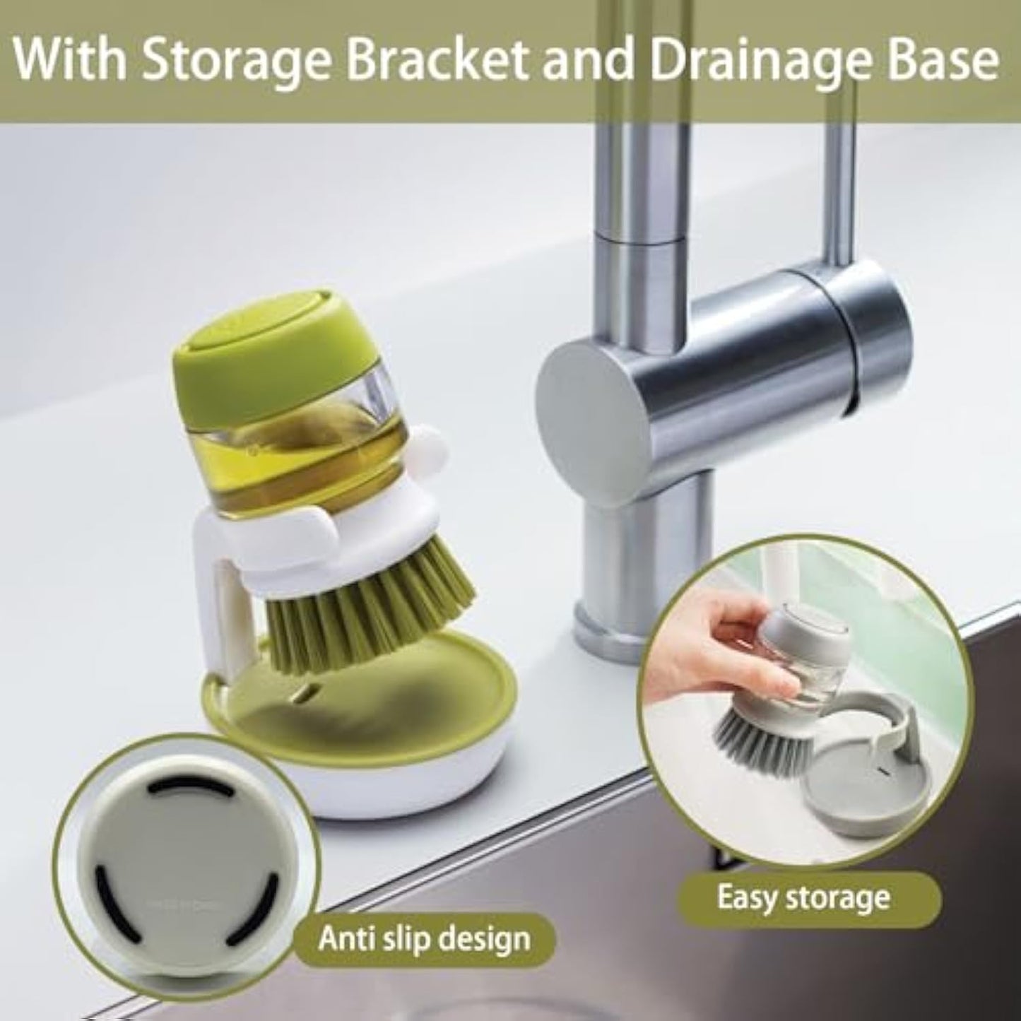 Press Washer Brush