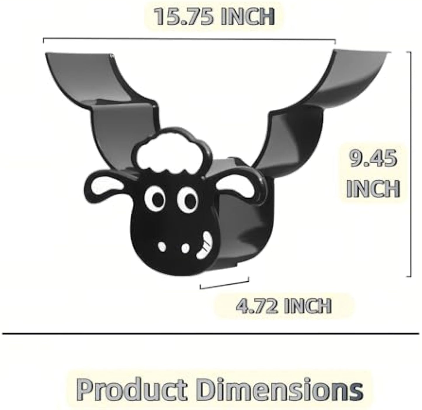 Wall-mounted Sheep-shaped Toilet Paper Holder