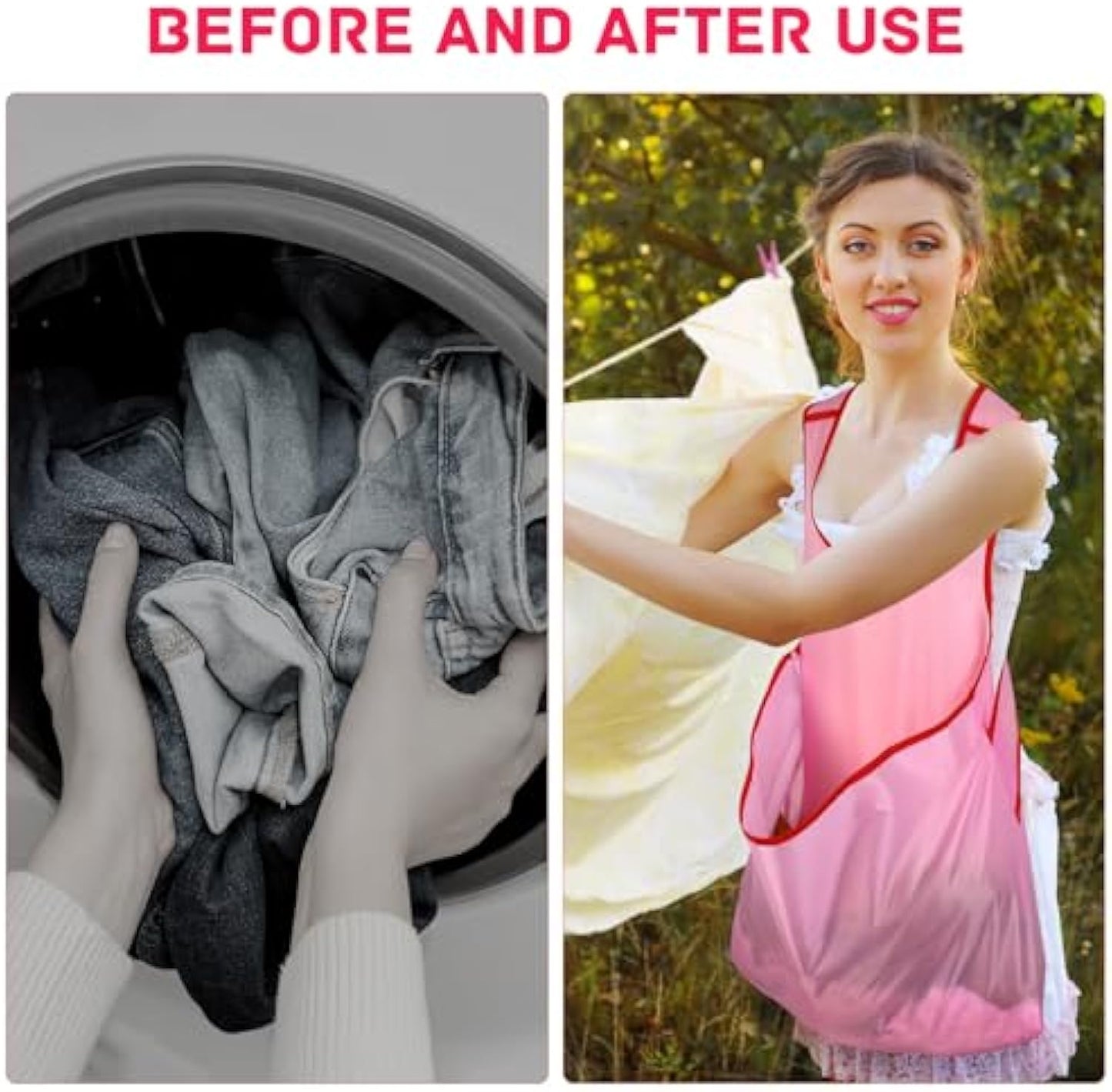 Clothes Drying Apron