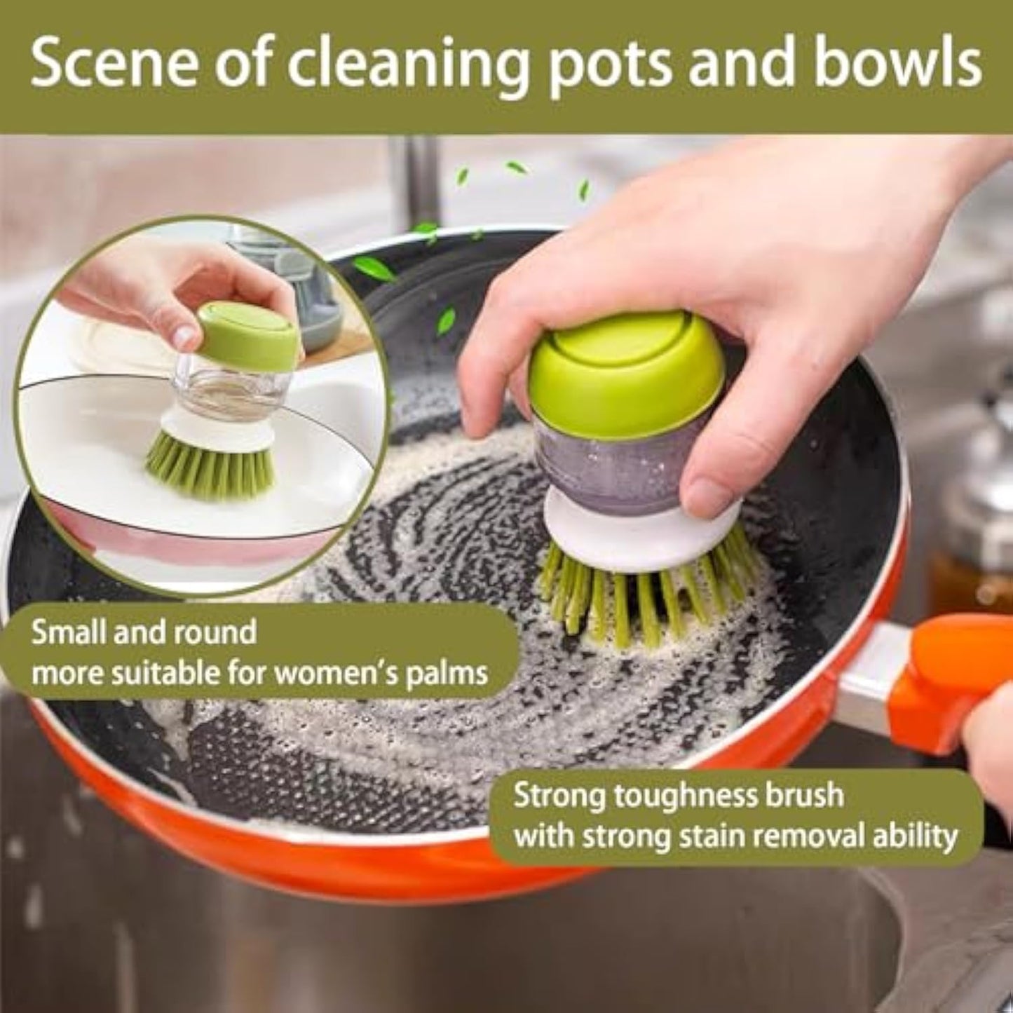Press Washer Brush