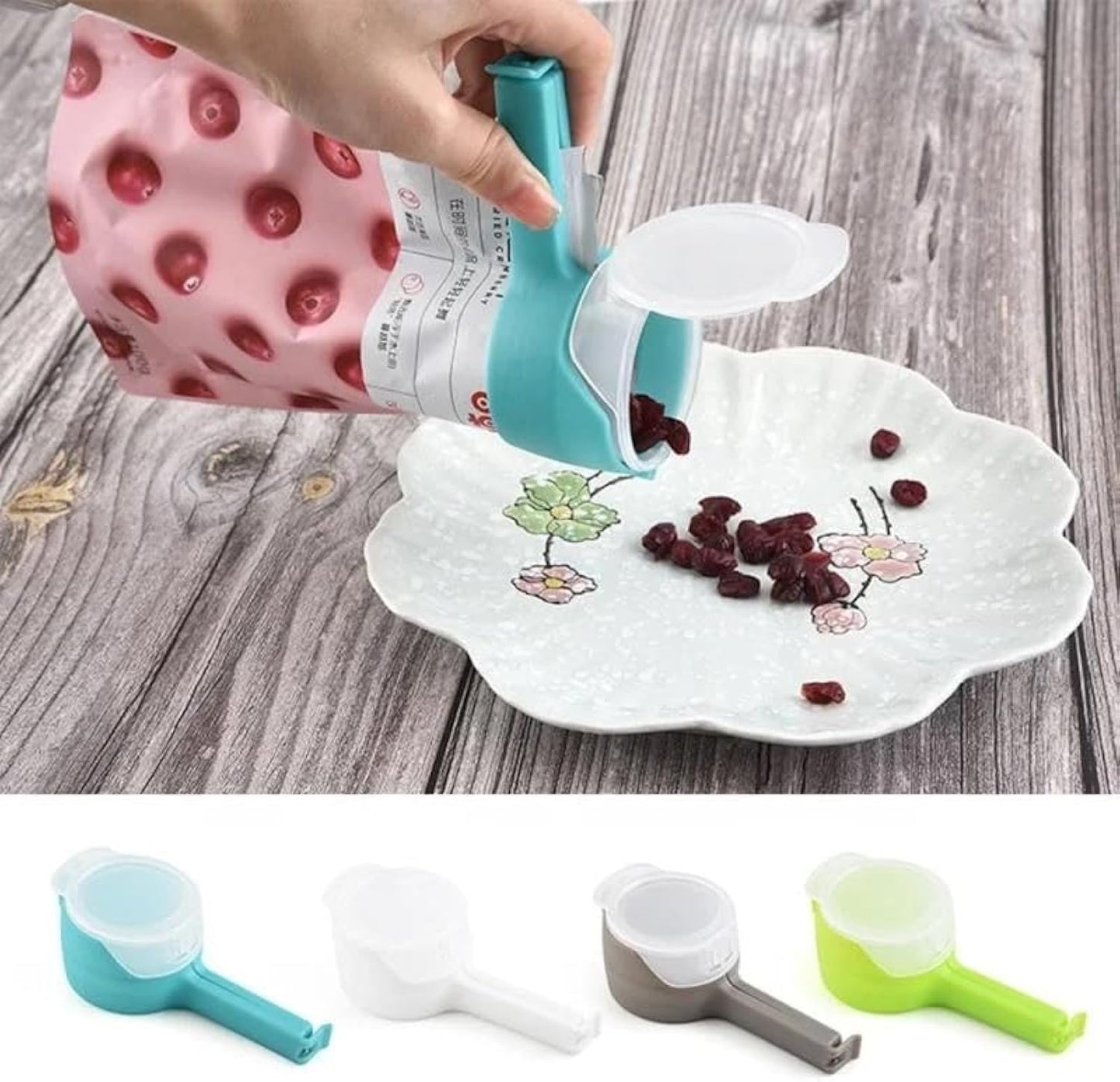 Food Storage Sealing Clip(4 Colors in a Set)
