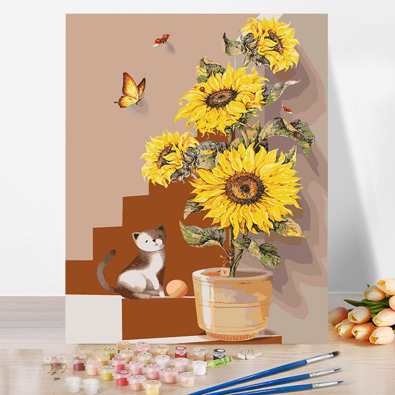 Filling Oil Painting