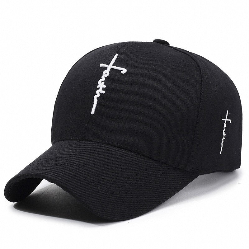Jesus Cross Cap – Christian Faith Hat for Men & Women, Soft Cotton, Adjustable Fit