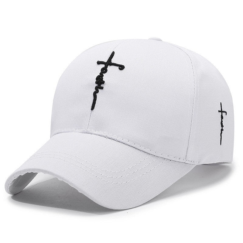 Jesus Cross Cap – Christian Faith Hat for Men & Women, Soft Cotton, Adjustable Fit