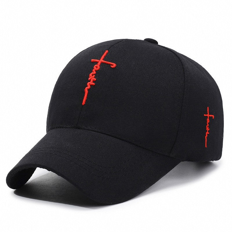 Jesus Cross Cap – Christian Faith Hat for Men & Women, Soft Cotton, Adjustable Fit