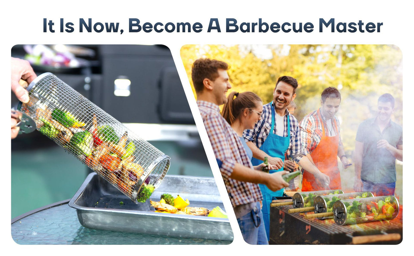 Stainless Steel Rotating Grill