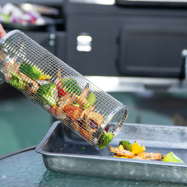 Stainless Steel Rotating Grill