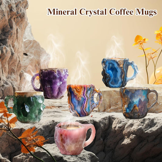 Mineral Crystal Coffee Mugs