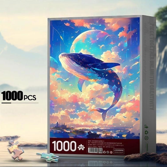 The Whale Who Became an Island – 1000 Piece Puzzle