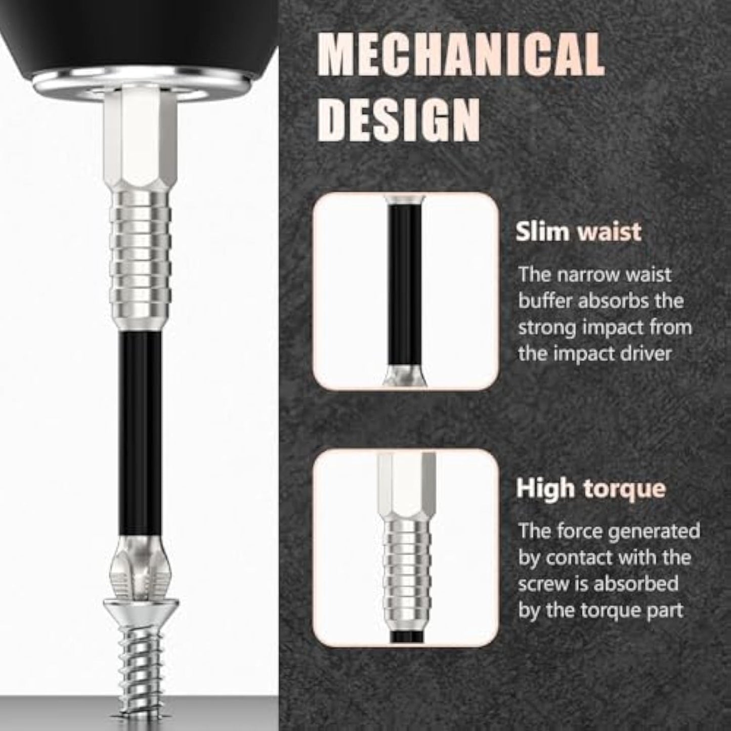 High-Magnetic Screwdriver Drill Bit Set